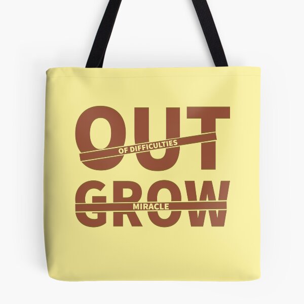 Item preview, Out of difficulties, grow miracle designed and sold by MHS DESIGNS.