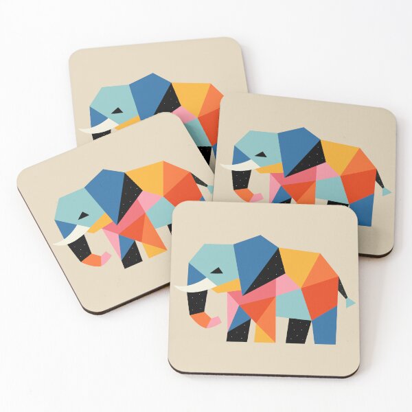 Item preview, Kaleido Elephant designed and sold by AndyWestface.