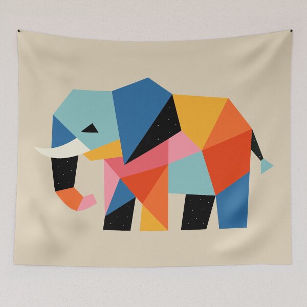 Item preview, Kaleido Elephant designed and sold by AndyWestface.