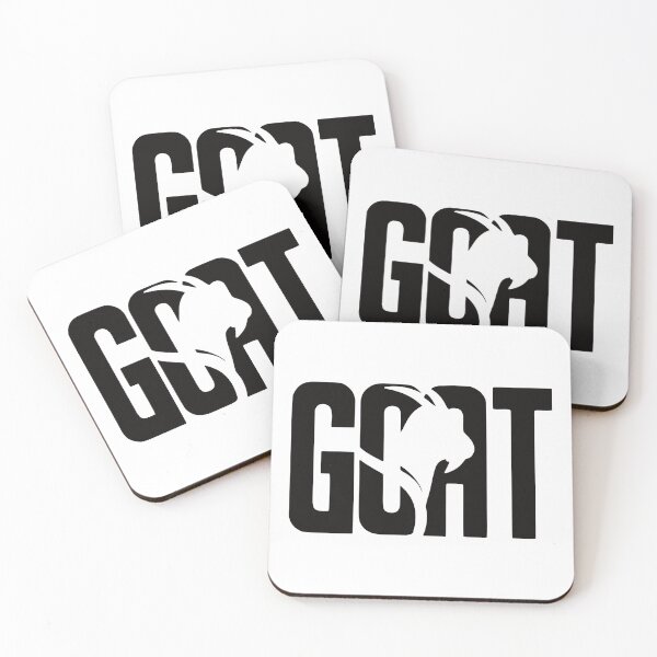 Item preview, GOAT Silhouette Typographic Outline Art designed and sold by Creativenetic.