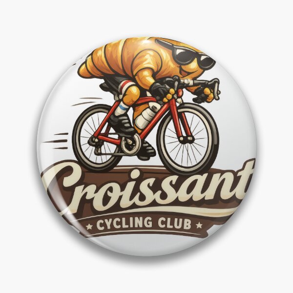 Item preview, Croissant Cycling Club designed and sold by TheRealTaria.