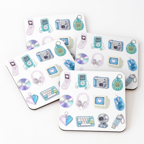 Item preview, Pocket Tech Nostalgia – Cute Retro Gadget Sticker Pack designed and sold by alexrow.