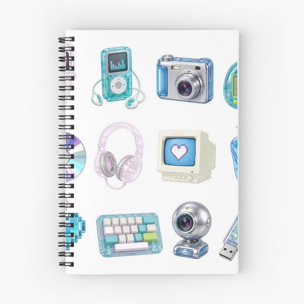 Item preview, Pocket Tech Nostalgia – Cute Retro Gadget Sticker Pack designed and sold by alexrow.