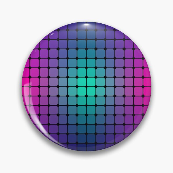 Item preview, Minimalist Color Grid Gradient Matrix Art designed and sold by drTerrens.