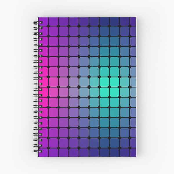Item preview, Minimalist Color Grid Gradient Matrix Art designed and sold by drTerrens.