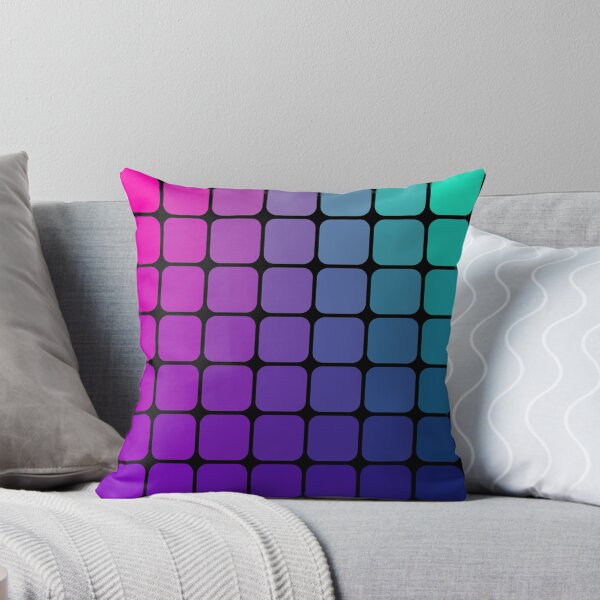 Item preview, Minimalist Color Grid Gradient Matrix Art designed and sold by drTerrens.