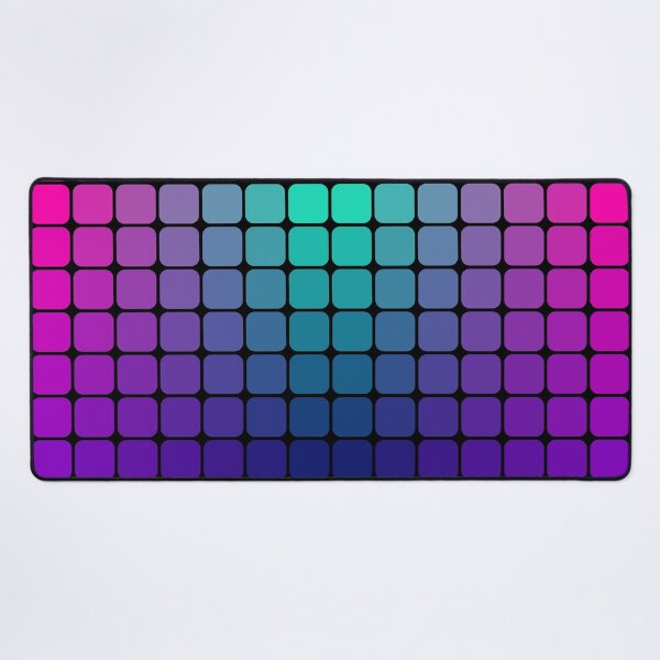 Item preview, Minimalist Color Grid Gradient Matrix Art designed and sold by drTerrens.