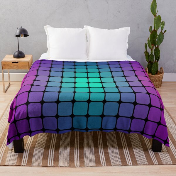 Item preview, Minimalist Color Grid Gradient Matrix Art designed and sold by drTerrens.