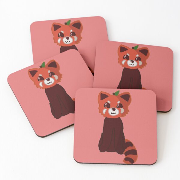 Item preview, Fruity Cuties Apple Red Panda  designed and sold by MableWorld.