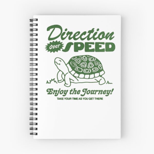 Item preview, Direction Over Speed – Motivational Turtle Design designed and sold by WATEKE.