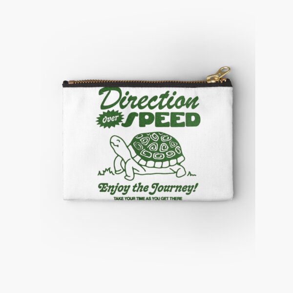 Item preview, Direction Over Speed – Motivational Turtle Design designed and sold by WATEKE.