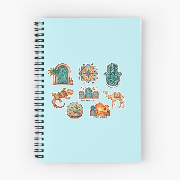 Item preview, Moroccan Vibes Aesthetic Culture Sticker Pack designed and sold by MorcVibe.
