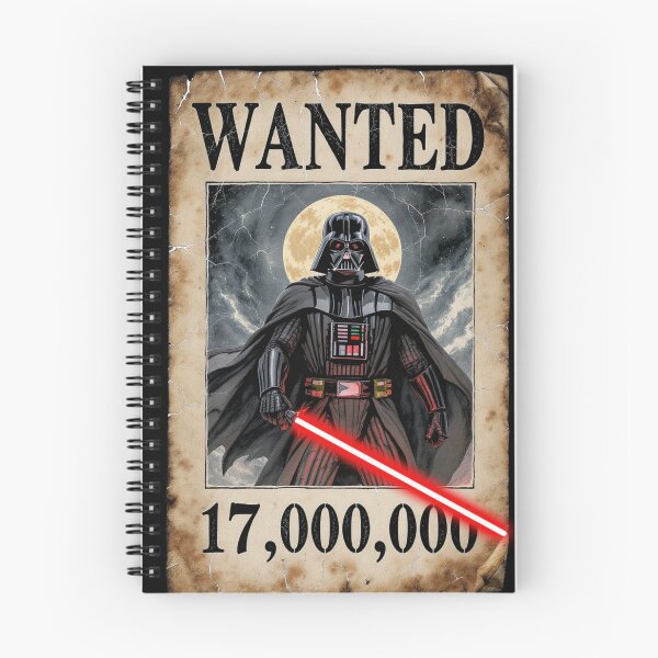 Item preview, 80s Cartoon Villains Gallery: Old West Wanted Poster Darth designed and sold by Rex Vox.