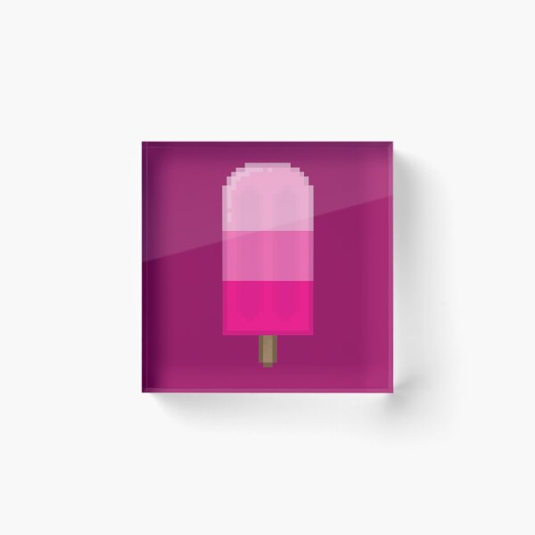 Item preview, Pixelart Pink Icepop designed and sold by Lilac-Cat.