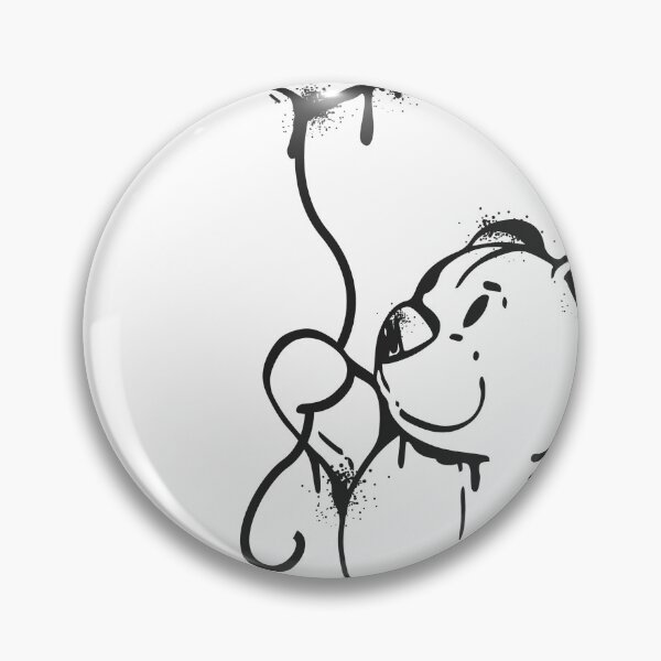 Item preview, Sad Teddy Bear Holding Winged Heart Balloon designed and sold by ndesigne.