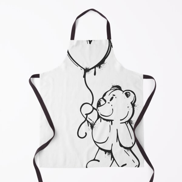 Item preview, Sad Teddy Bear Holding Winged Heart Balloon designed and sold by ndesigne.