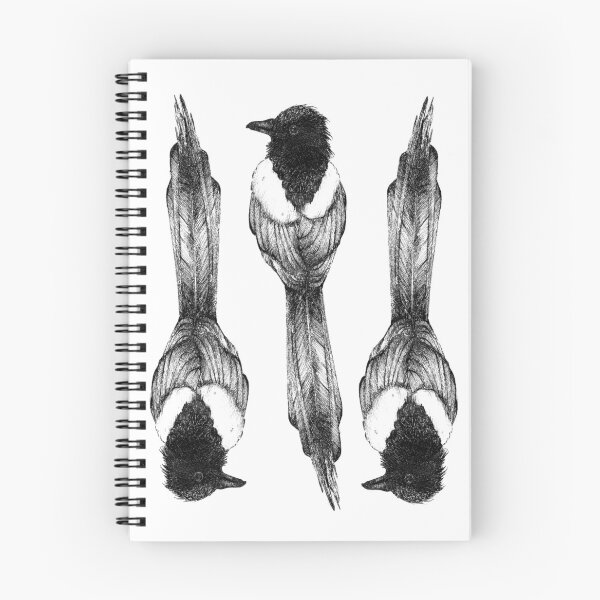 Item preview, Three Magpies Illustration designed and sold by Magpie Prints.