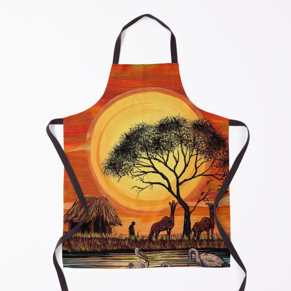 Item preview, African Sunset Serenity - Antelopes by the Water designed and sold by Outlet Raloel.