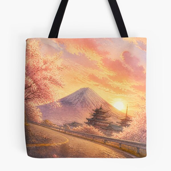 Item preview, Japan Road Fuji Mountain Blooming Cherry Forza Style designed and sold by Fun&Design.