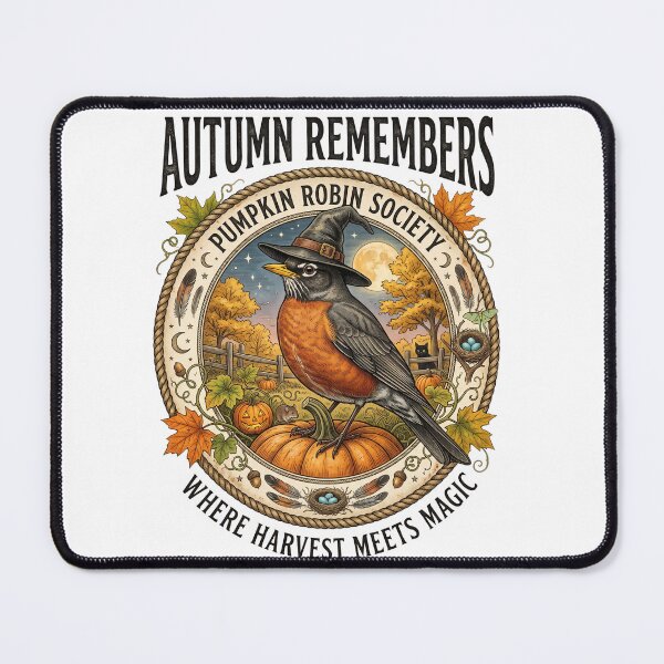 Item preview, Pumpkin Robin Society designed and sold by Roy & Tiffany.