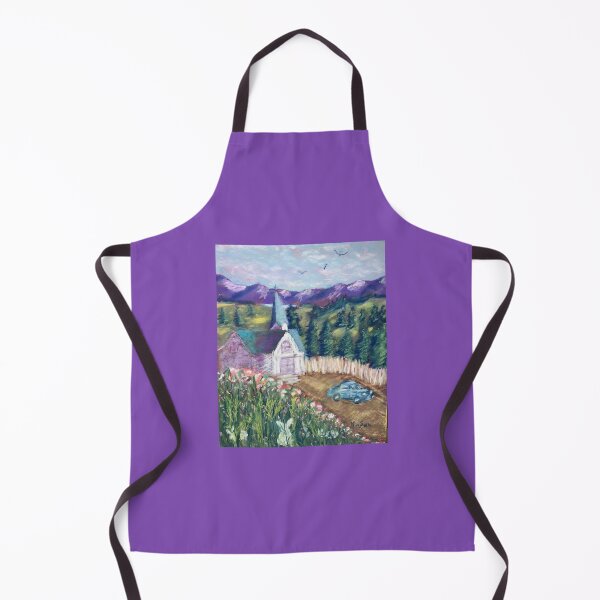 Item preview, Country Church Created In Soft Pastels designed and sold by Kimberly Sells Studio.