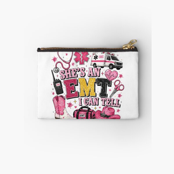 Item preview, Shes An EMT I Can Tell Coquette Western Pink EMS Emergency Medical Technician designed and sold by VGAfanatic.