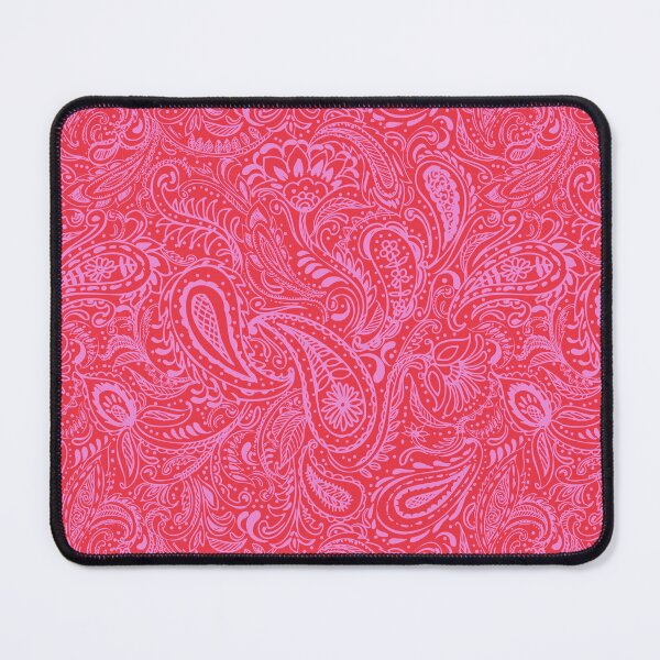 Item preview, Paisley pattern in pink and red designed and sold by bokasin.