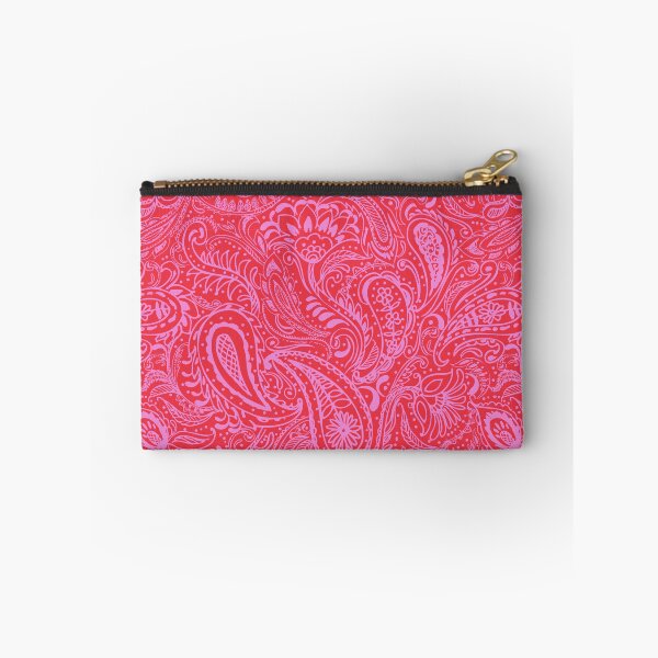 Item preview, Paisley pattern in pink and red designed and sold by bokasin.