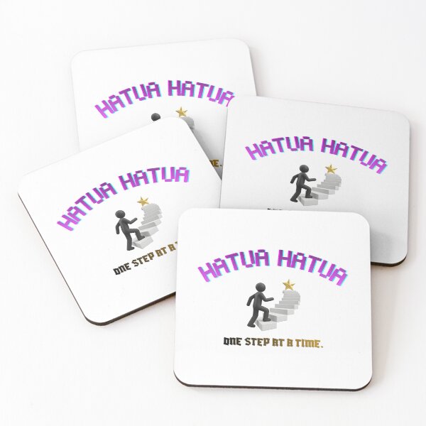 Item preview, HATUA HATUA-ONE STEP AT A TIME MOTIVATIONAL DESIGN designed and sold by MissLotusStudio.