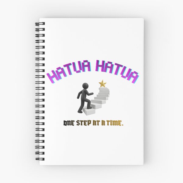 Item preview, HATUA HATUA-ONE STEP AT A TIME MOTIVATIONAL DESIGN designed and sold by MissLotusStudio.