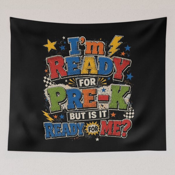 Item preview,  I'm Ready for Pre-K But Is It Ready for Me – Cute Preschool Back to School designed and sold by THREE LITTLE BEANS.