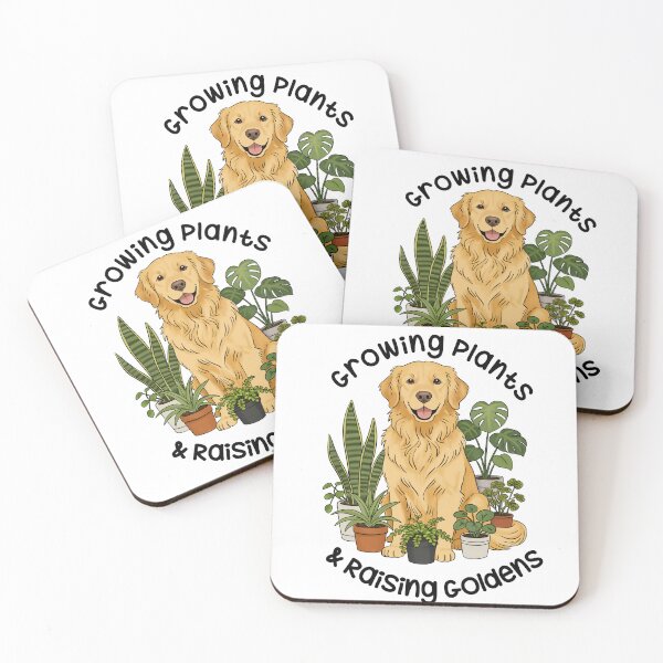 Item preview, Growing Plants Raising Goldens Dog Lover designed and sold by MJ ART.
