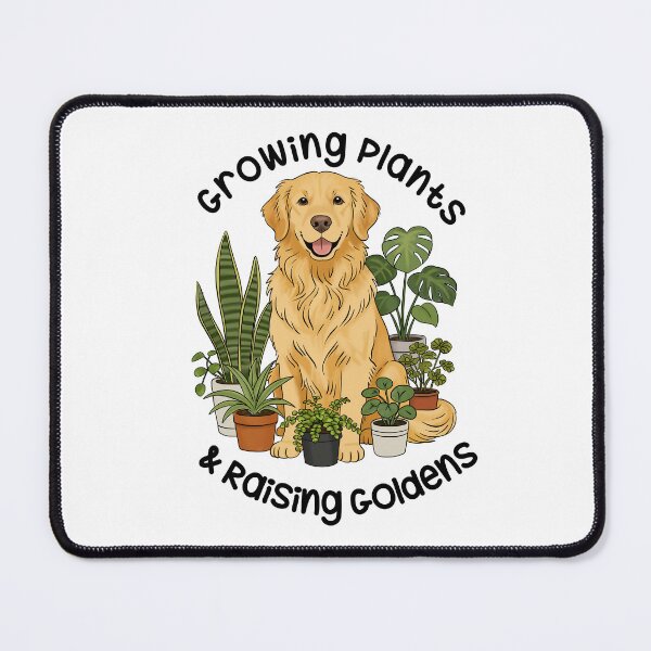 Item preview, Growing Plants Raising Goldens Dog Lover designed and sold by MJ ART.