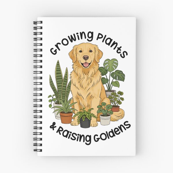 Item preview, Growing Plants Raising Goldens Dog Lover designed and sold by MJ ART.