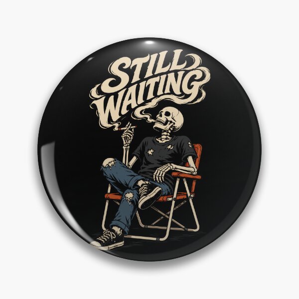 Item preview, Still Waiting Skeleton designed and sold by Leeded.