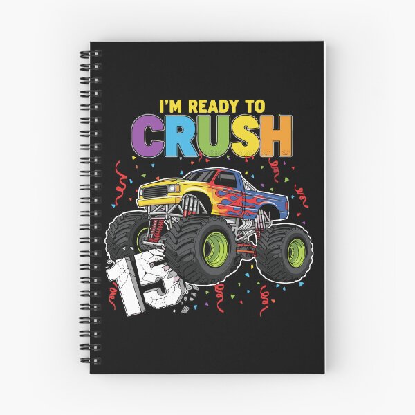 Item preview, I'm Ready To Crush 15th Birthday Monster Truck Teen designed and sold by PopStars1993.
