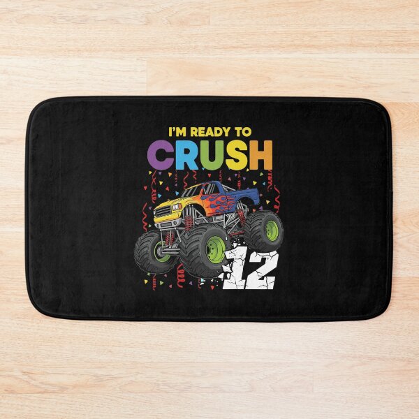 Item preview, I'm Ready To Crush 2 Monster Truck Second Birthday Toddler Boy designed and sold by PopStars1993.