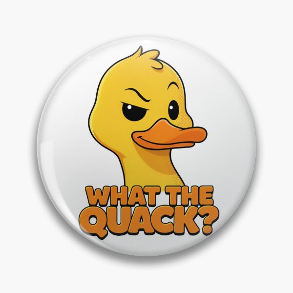 Item preview, What the Quack Funny Duck designed and sold by Rob-Son.