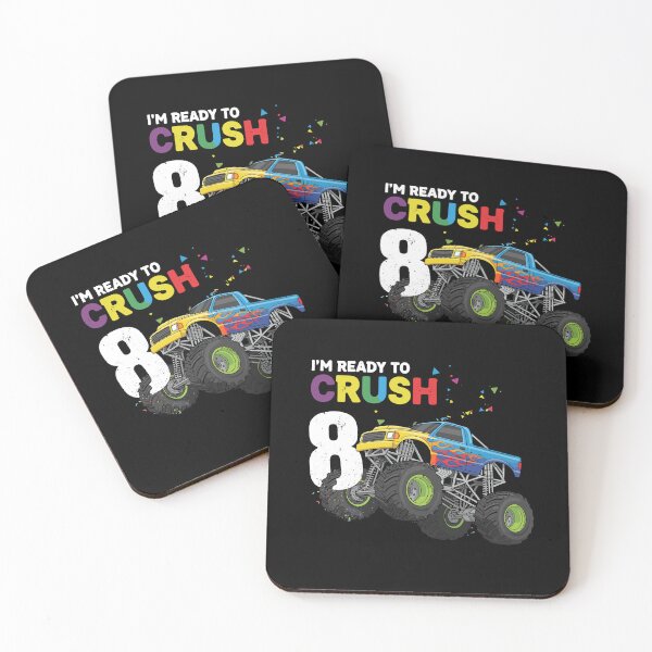 Item preview, I'm Ready To Crush 8 Monster Truck Eight Year Old Birthday designed and sold by PopStars1993.