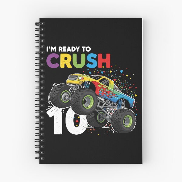 Item preview, I'm Ready To Crush 10 Monster Truck Tenth Birthday Celebration designed and sold by PopStars1993.