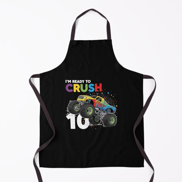 Item preview, I'm Ready To Crush 10 Monster Truck Tenth Birthday Celebration designed and sold by PopStars1993.