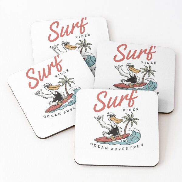 Item preview, Surf Rider – Ocean Adventurer Duck Design designed and sold by WATEKE.