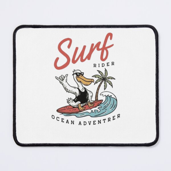 Item preview, Surf Rider – Ocean Adventurer Duck Design designed and sold by WATEKE.
