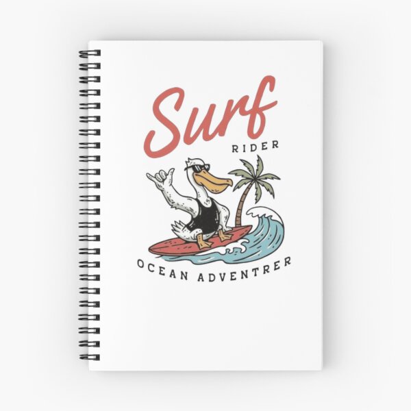 Item preview, Surf Rider – Ocean Adventurer Duck Design designed and sold by WATEKE.