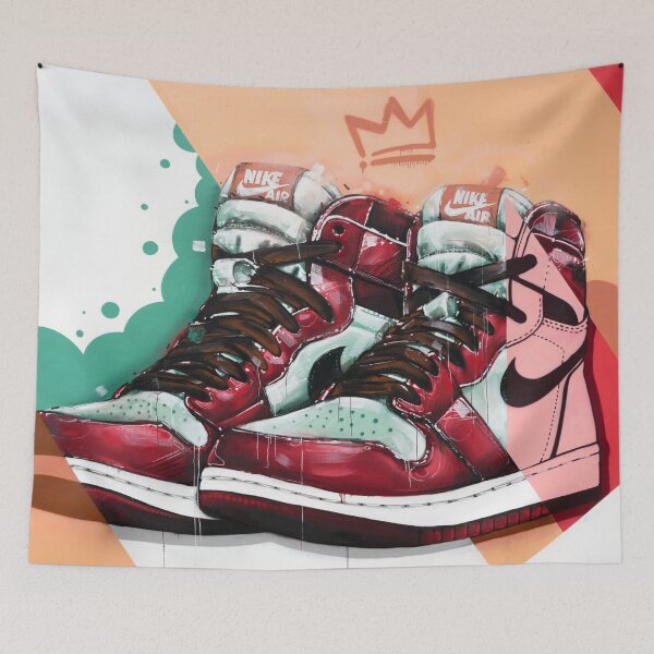 Item preview, Jordan1 graffiti streetart designed and sold by GalleryKauffeld.