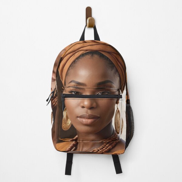 Item preview, Portrait - Woman with Turban, Contemporary Afro-Boho Style designed and sold by Beat-It.