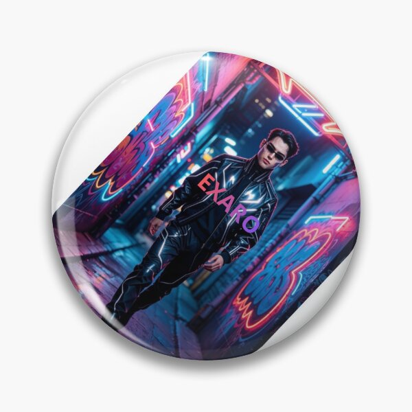 Item preview, Exaro wanders around Neon City 3 designed and sold by EXARO.