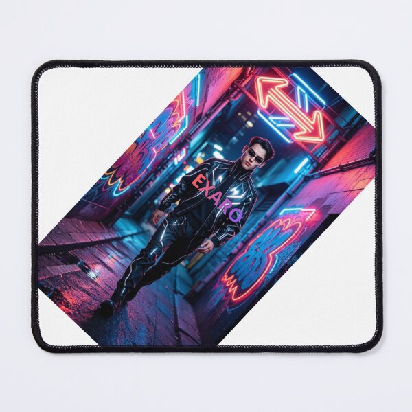 Item preview, Exaro wanders around Neon City 3 designed and sold by EXARO.