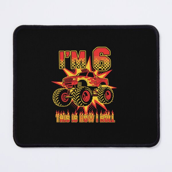 Item preview, I'm 6 This Is How I Roll 6th Birthday Monster Truck Boy designed and sold by PopStars1993.