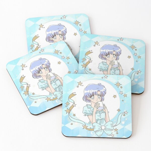 Item preview, Sailor Mercury Pajama Time | Cute Anime Pastel Artwork designed and sold by bella-rosa87.